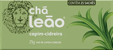 Chá Leão Capim-Cidreira 25g em sachês - 25 Sachês