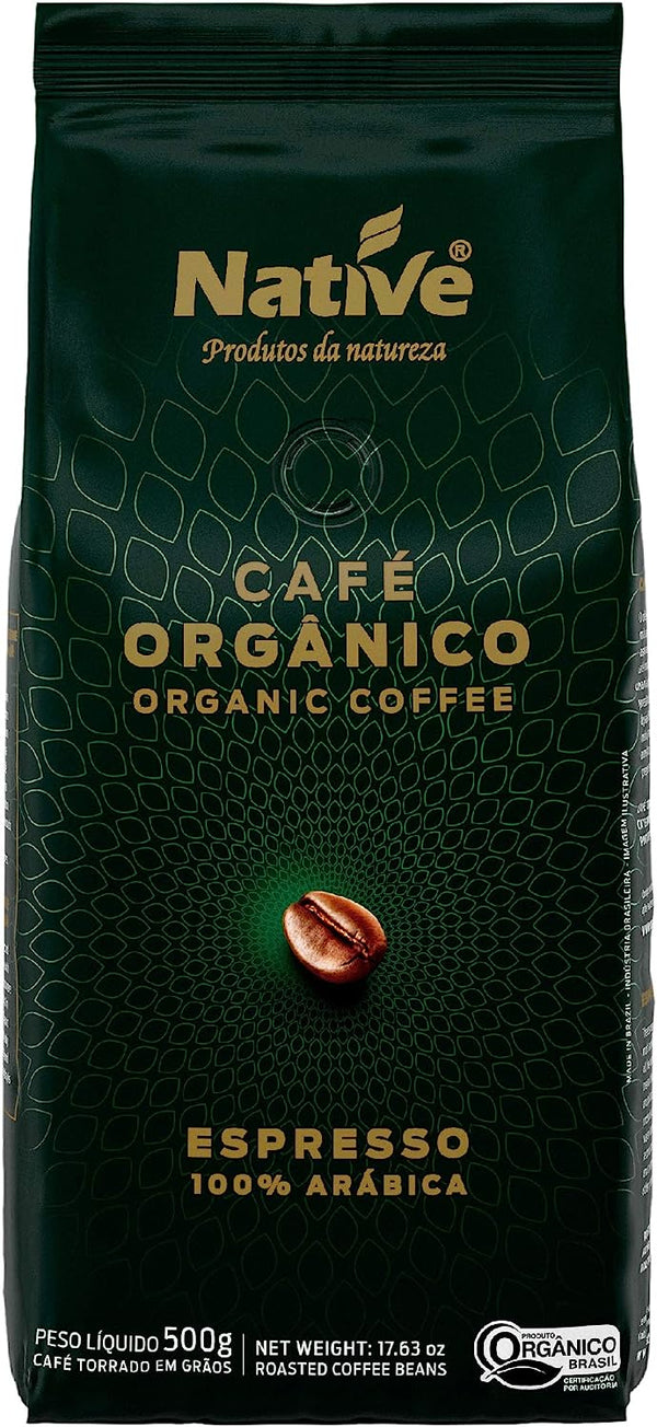 Café em Grãos Orgânico Native - 500g