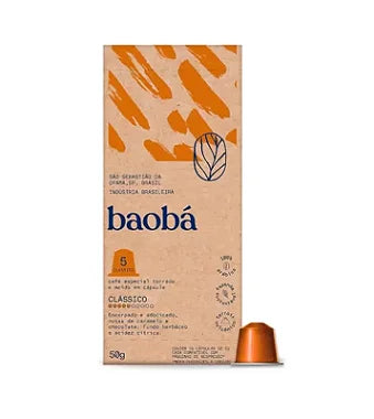 Café Baobá Especial Clássico em Cápsulas 10 Unidades