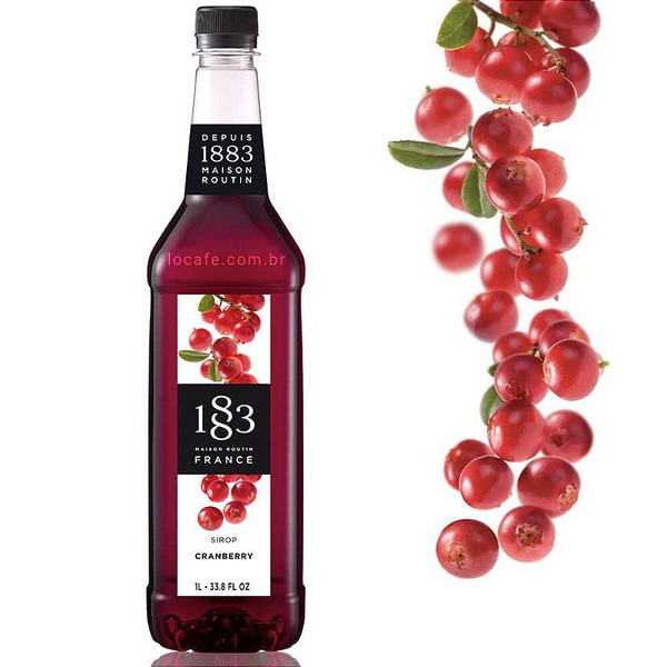 Xarope Routin 1883 Cranberry (Oxicoco) – 1 litro
