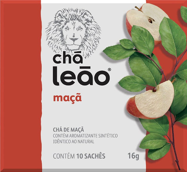 Chá Leão Premium - Maçã 10 Sachês