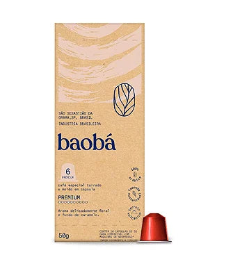 Café Baobá Especial Premium em Cápsulas 10 Unidades